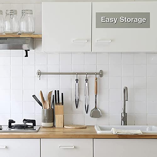 9"+12" Kitchen Tongs | Silicone Cooking Tongs | Serving Tongs | Salad Tongs, Black