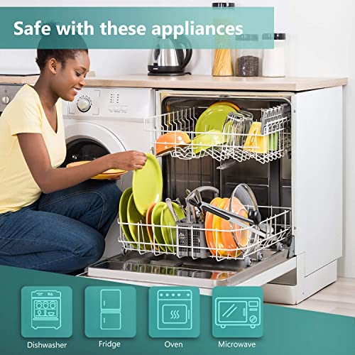 Pinzas para parrilla de acero inoxidable de 17 pulgadas de largo | Pinzas para barbacoa, 2 piezas