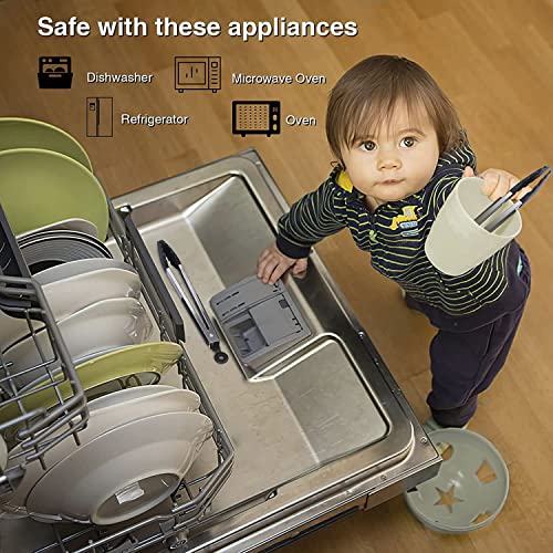 9"+12" Kitchen Tongs | Silicone Cooking Tongs | Serving Tongs | Salad Tongs, Black