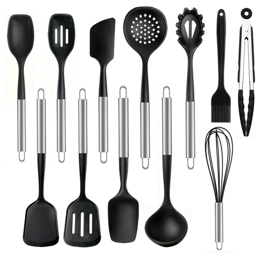 12 PCS Silicone Kitchen Utensils Set