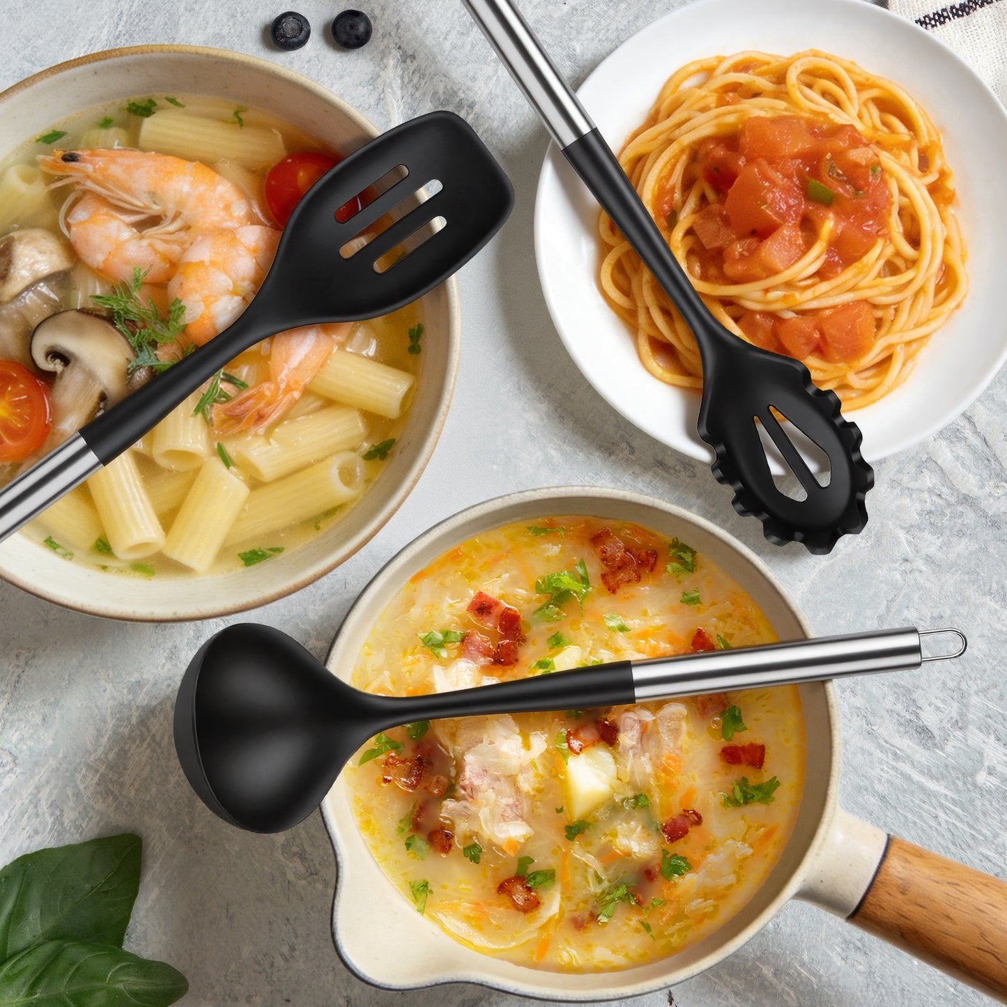 12 PCS Silicone Kitchen Utensils Set