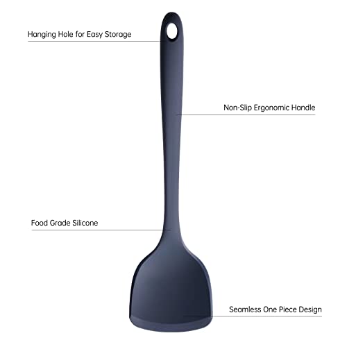 DAILY KISN 13.3 Long Silicone Spatula/Turner for Cooking